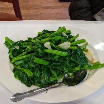 Lao Sze Chuan - Stir Fried Bean Leaf with Garlic - Chinese Near Me - Milford, Connecticut Lao Sze Chuan - Stir Fried Bean Leaf with Garlic - Chinese Near Me - Milford, Connecticut
