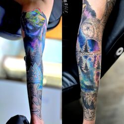 MT Tattoos - Nordic/Celtic sleeve progress