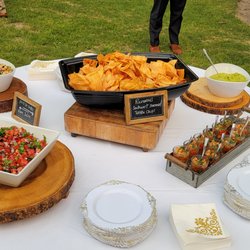 Ravenous Catering - Cocktail hour setup