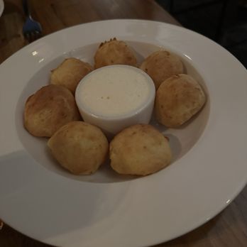 Redbird - House cheese bread 9/10 - New American Near Me - Los Angeles, California Redbird - House cheese bread 9/10 - New American Near Me - Los Angeles, California