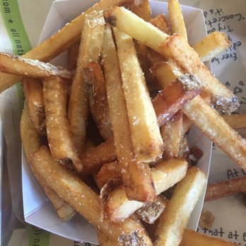 BURGERFI - French fries my dad got. Not my favorite style of fries but def fresh cut for sure. - Burgers Near Me - Commack, New York BURGERFI - French fries my dad got. Not my favorite style of fries but def fresh cut for sure. - Burgers Near Me - Commack, New York