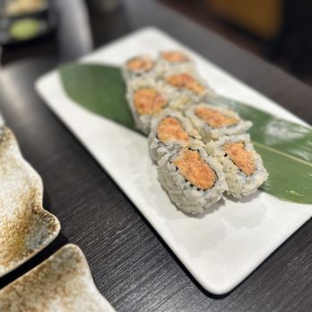 Yoshi Sushi - Spicy Salmon Roll - Japanese Near Me - Milpitas, California Yoshi Sushi - Spicy Salmon Roll - Japanese Near Me - Milpitas, California