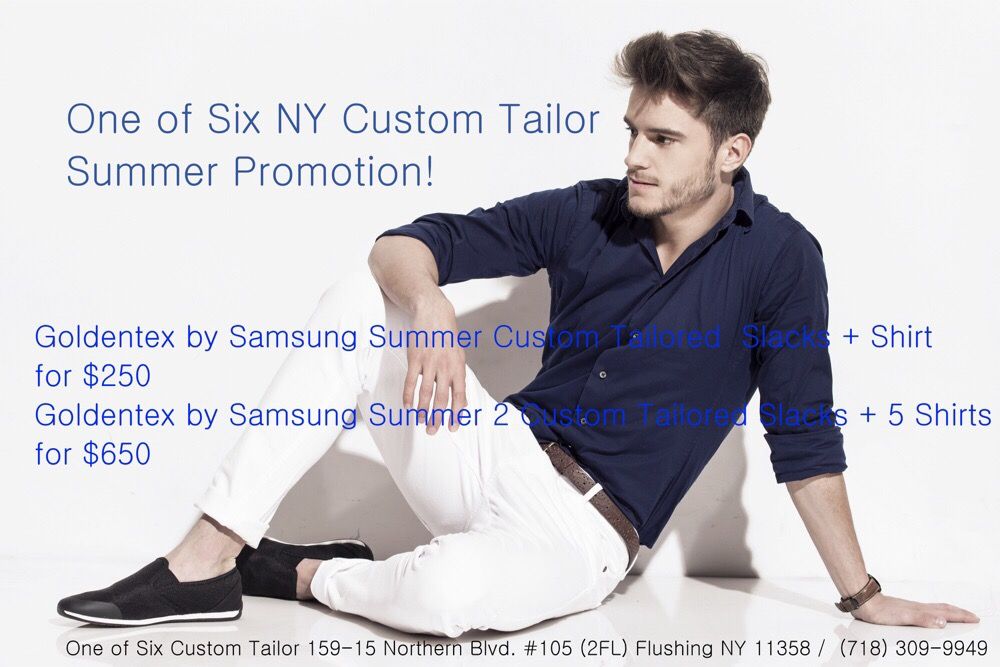 One of Six NY Custom Tailor Logo