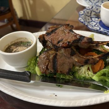 Thai Spices Restaurant - Grilled lamb chops - Thai Near Me - Lodi, California Thai Spices Restaurant - Grilled lamb chops - Thai Near Me - Lodi, California