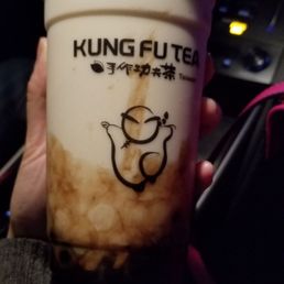 Pearl milk latte with brown sugar
