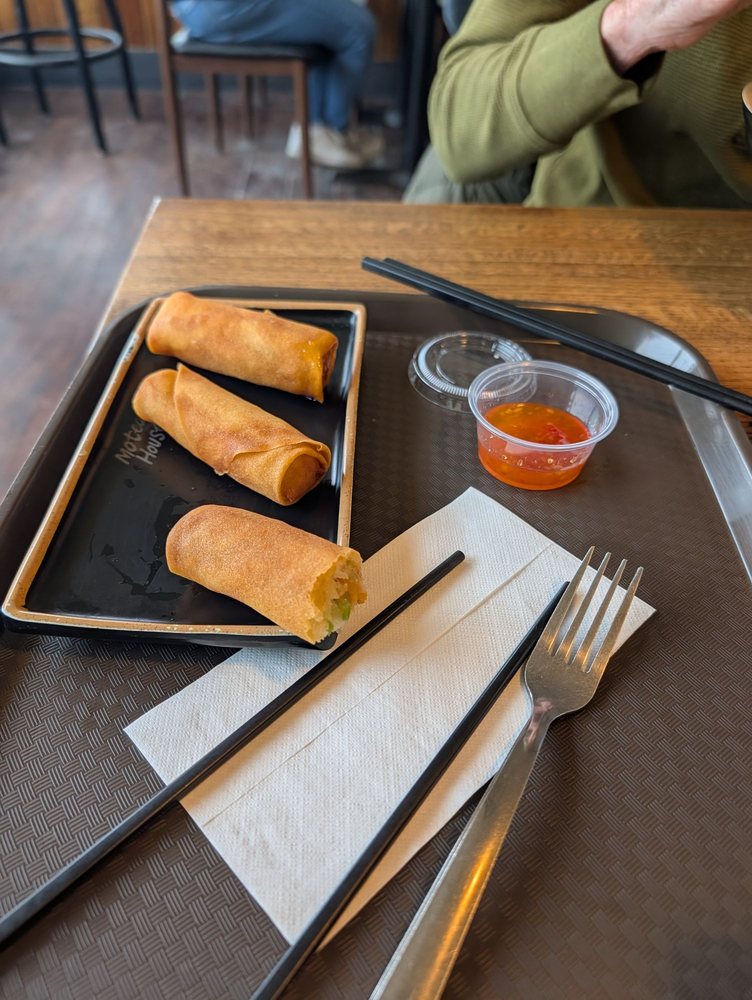 Food from Motea House & Ramen