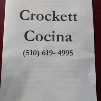 Crockett Cocina - Menu - Seafood Near Me - Crockett, California Crockett Cocina - Menu - Seafood Near Me - Crockett, California
