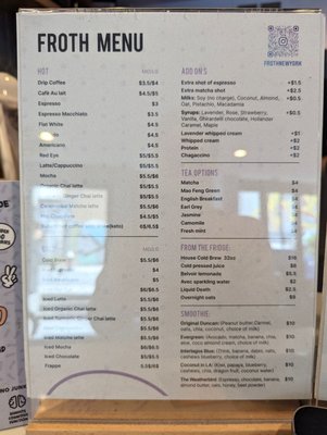 Menu photo 4 Saltwater Coffee New York, NY Menu photo 4 Saltwater Coffee New York, NY