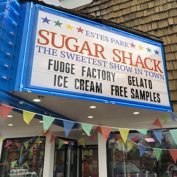 Estes Park Sugar Shack - Outside - Gelato Near Me - Estes Park, Colorado