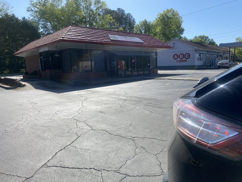 Food from Lickin' Good Donuts and Coffee