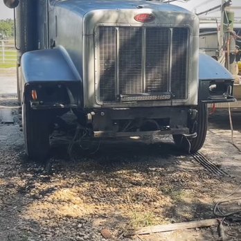 General Mobile Welding Services - Customer asked to Custom make a bumper for his Semi . The before picture - Metal Fabricators Near Me General Mobile Welding Services - Customer asked to Custom make a bumper for his Semi . The before picture - Metal Fabricators Near Me