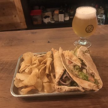 Somewhere in Particular Brewing - The Monday Morning Fun Pit And Hummus Sammie - Brewpubs Near Me - Columbus, Ohio