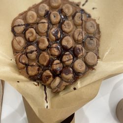 Gongcha - Chocolate waffle with chocolate drizzle