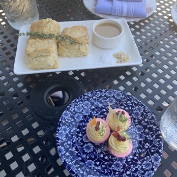 Root & Bone Indianapolis - Angel Biscuits & Drunken Deviled Eggs - American Near Me - Indianapolis, Indiana