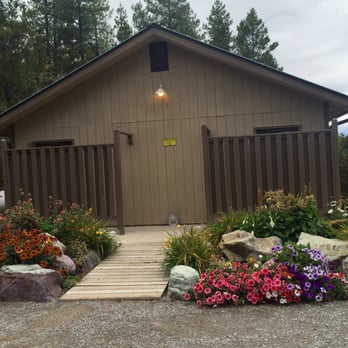 West Glacier KOA - One of the immaculate bath houses. - Campgrounds Near Me - West Glacier, Montana West Glacier KOA - One of the immaculate bath houses. - Campgrounds Near Me - West Glacier, Montana