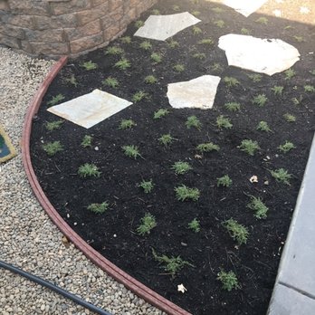 Springfall Landscape & Maintenance - We love the shapes and contoured lines! - Masonry/Concrete Near Me - Central Point, Oregon