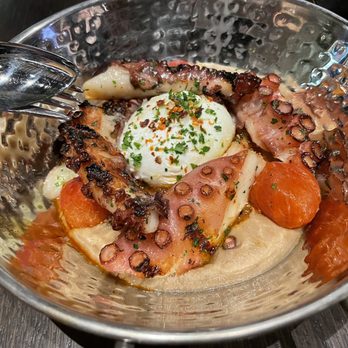 Orla - Charcoal grilled octopus - Mediterranean Near Me - Las Vegas, Nevada