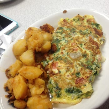 George's Breakfast & Lunch - Veggie omelet - Restaurants Near Me - Woonsocket, Rhode Island