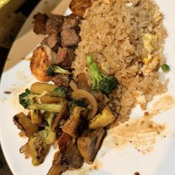 Tokyo Japanese Steakhouse - Hibachi steak and scallops