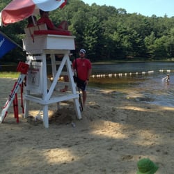 Dean Pond Recreation Area - Lifeguards, too!