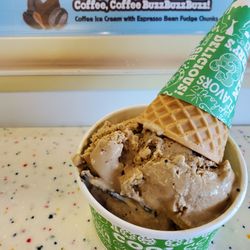 Ben & Jerrys - Coffee Ice Cream Cone in a Cup :)