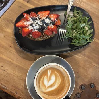 Boonton Coffee - cappuccino and the nutella toast - Coffee Roasteries Near Me - Boonton, New Jersey