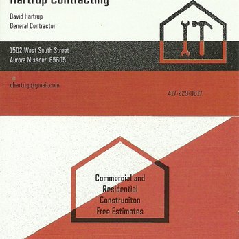 Hartrup Contracting - General Contractors Near Me - Aurora, Missouri