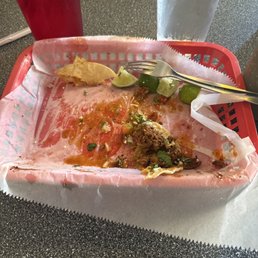 There was street tacos There was street tacos