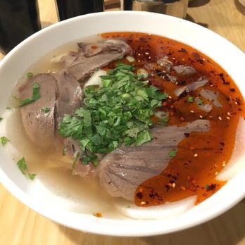 GB Hand-pulled Noodles - Lanzhou thick spicy beef noodles size S - Chinese Near Me - Toronto, Ontario