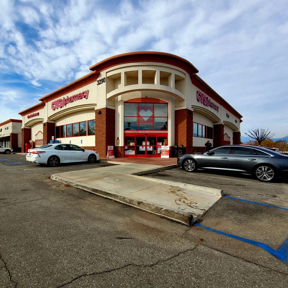 The store, super wide angle.