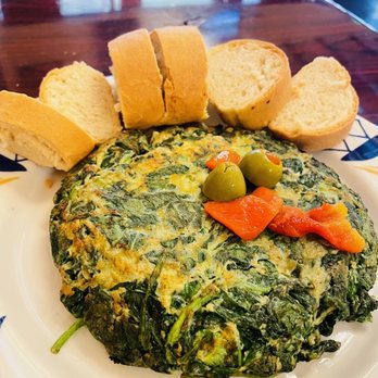 Spain Restaurant - 21. Tortilla de Espinacas - Spanish Near Me - Los Angeles, California