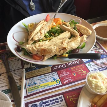 Aston Diner - Santa Fe salad w/chicken - Diners Near Me - Aston, Pennsylvania Aston Diner - Santa Fe salad w/chicken - Diners Near Me - Aston, Pennsylvania