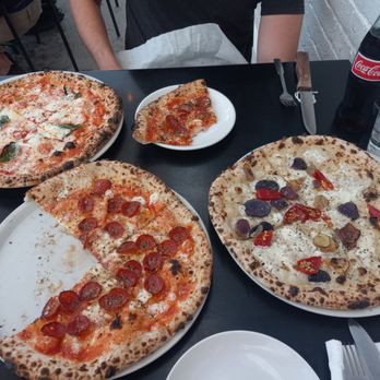 Pizzicletta - Margherita, Diavola, and the special potato pizza. - Pizza Near Me - Flagstaff, Arizona Pizzicletta - Margherita, Diavola, and the special potato pizza. - Pizza Near Me - Flagstaff, Arizona