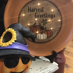 A Cheerful Giver - Decorative plate with LED lights.