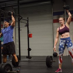 CrossFit 817 - Coaches even take the time to capture your strength mid-wod!