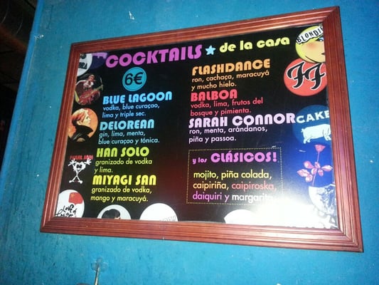 Menu photo 1 Polaroid Barcelona, B Menu photo 1 Polaroid Barcelona, B