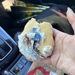 20 minute drive thru line, merry christmas i guess. sons snowman cookie .