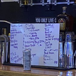 The Funky Monkey - Beer list