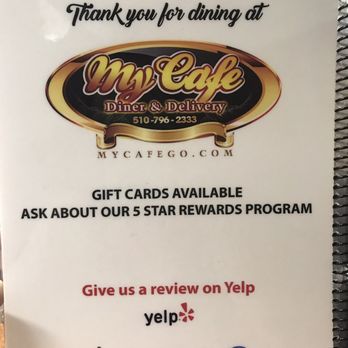 My Cafe - Menu - 6/24/19 - Breakfast & Brunch Near Me - Newark, California My Cafe - Menu - 6/24/19 - Breakfast & Brunch Near Me - Newark, California