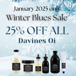 Glam Hair Studio - 25% all Davines Oi. January 2025 only