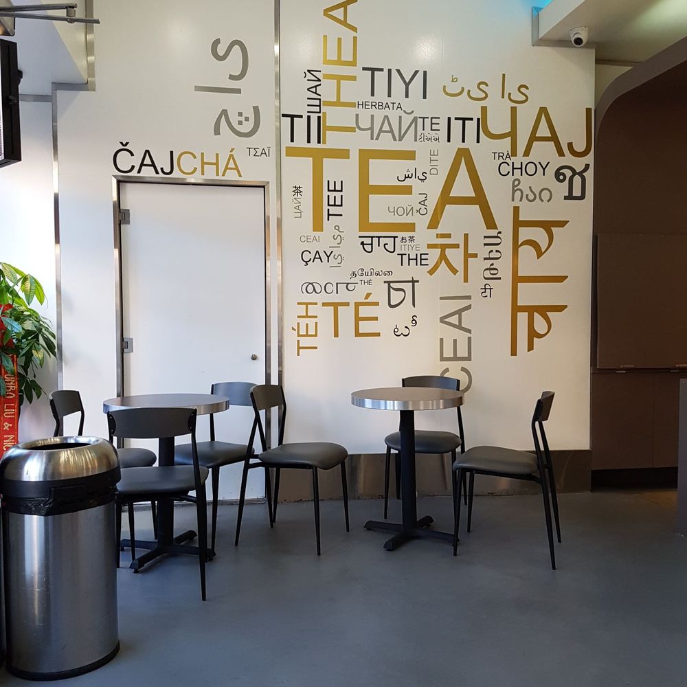 Prolece Tea - Limited seating area. Only 4 small tables and chairs - Bubble Tea Near Me - Pasadena, California