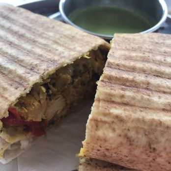 Remedy Cafe - Green chilli chicken wrap - Cafes Near Me - Edmonton, Alberta