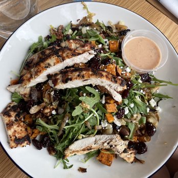 Salted Melon - Farm stand salad with chicken - Cocktail Bars Near Me - Charlotte, North Carolina