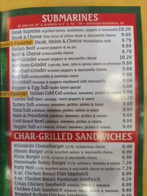 Menu photo 5 Garibaldi's Italian Eatery Arlington Heights, IL