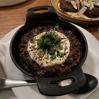 Zhug - Eggplant moussaka - Mediterranean Near Me - Cleveland Heights, Ohio Zhug - Eggplant moussaka - Mediterranean Near Me - Cleveland Heights, Ohio
