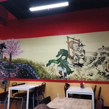 Koko Lunchbox - A really awesome mural on the wall! - Korean Near Me - Provo, Utah
