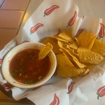 Sin Pancho Mexican Restaurant & Bar - Dip is made with Red Chili Salsa and diced green onion... my favorite! - Mexican Near Me - Auburn, Washington Sin Pancho Mexican Restaurant & Bar - Dip is made with Red Chili Salsa and diced green onion... my favorite! - Mexican Near Me - Auburn, Washington