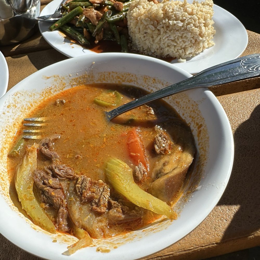 Beef stew Tuesday special.