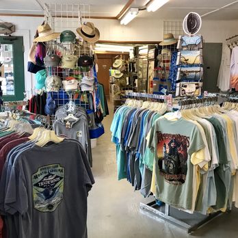 Tradewinds Tackle Shop - The tackle shop has caps, sunglasses, Tshirts, and long sleeve fishing shirts. - Sports Wear Near Me - Ocracoke, North Carolina Tradewinds Tackle Shop - The tackle shop has caps, sunglasses, Tshirts, and long sleeve fishing shirts. - Sports Wear Near Me - Ocracoke, North Carolina