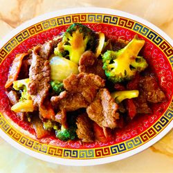 General Wok - Beef broccoli. I don't know what this place is like in the past, but for me it's great. A great price for a great portion.